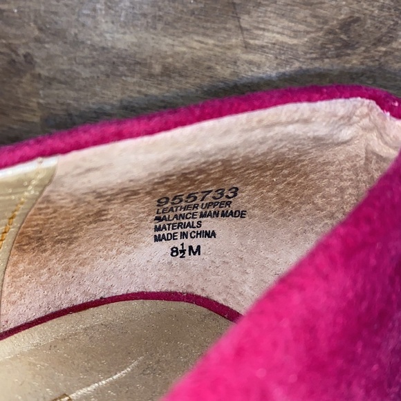 Twiggy of London pink vintage heels leather size 8 1/2 medium - Picture 11 of 11